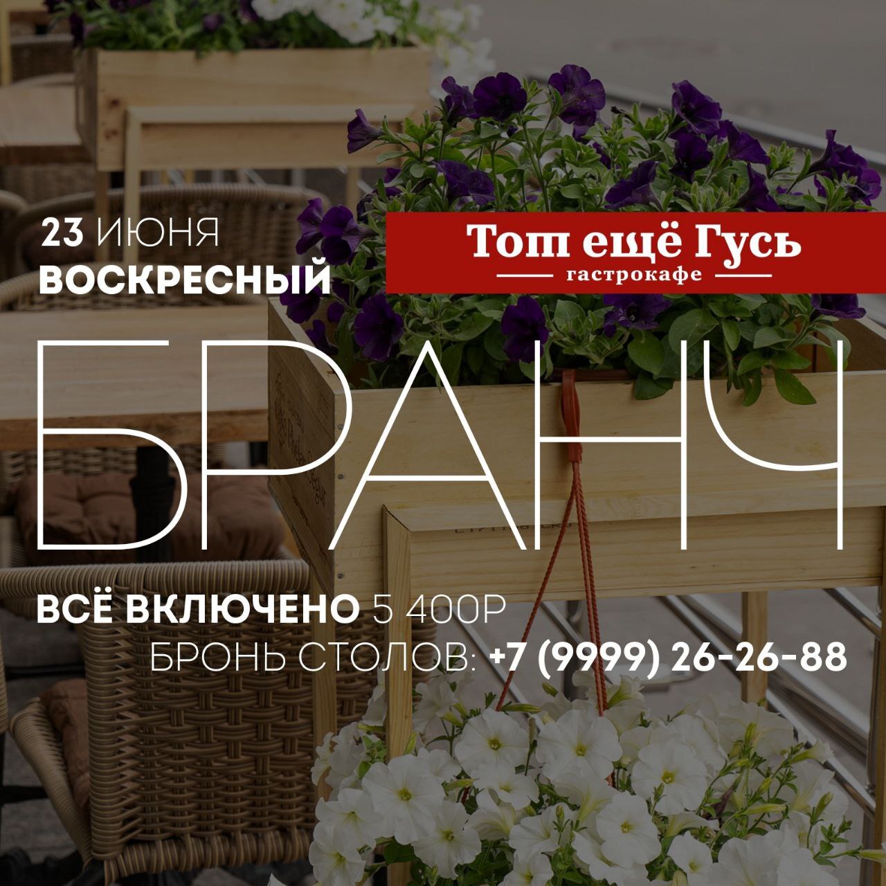 Бранч 23 июня