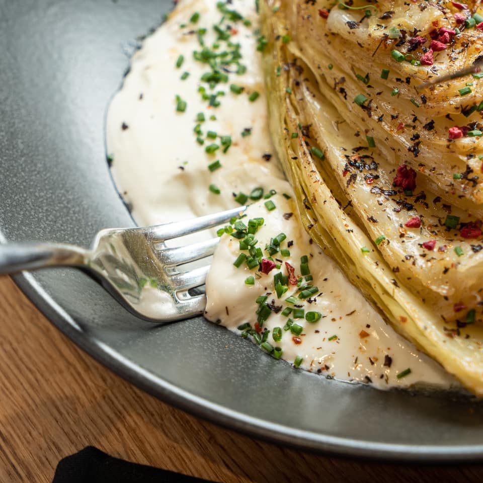 Cтейк из капусты