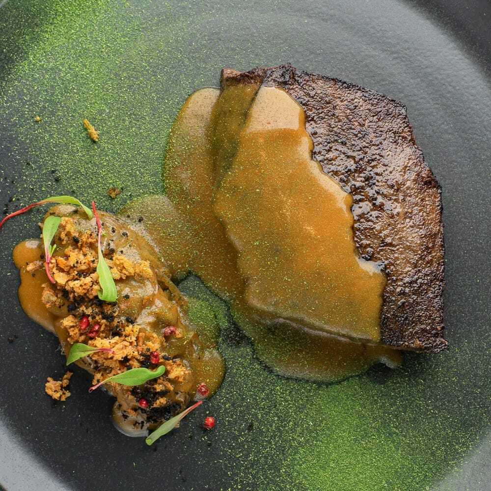 Говяжья печень гриль