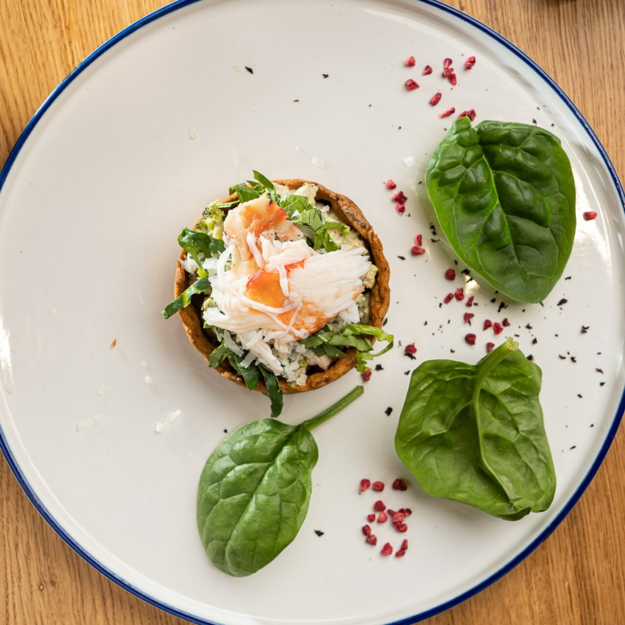 Крабовый киш