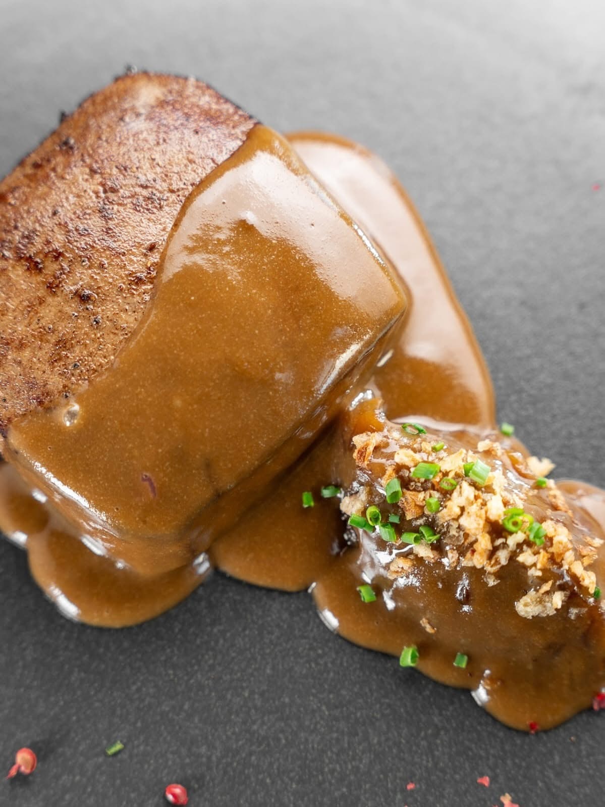 Стейк из печени