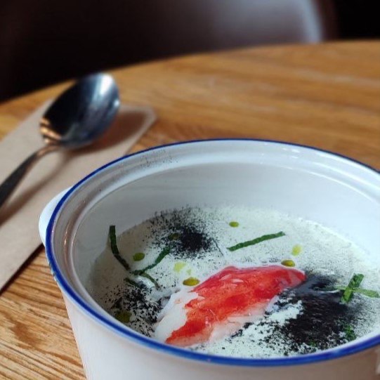 Суп с камчатским крабом