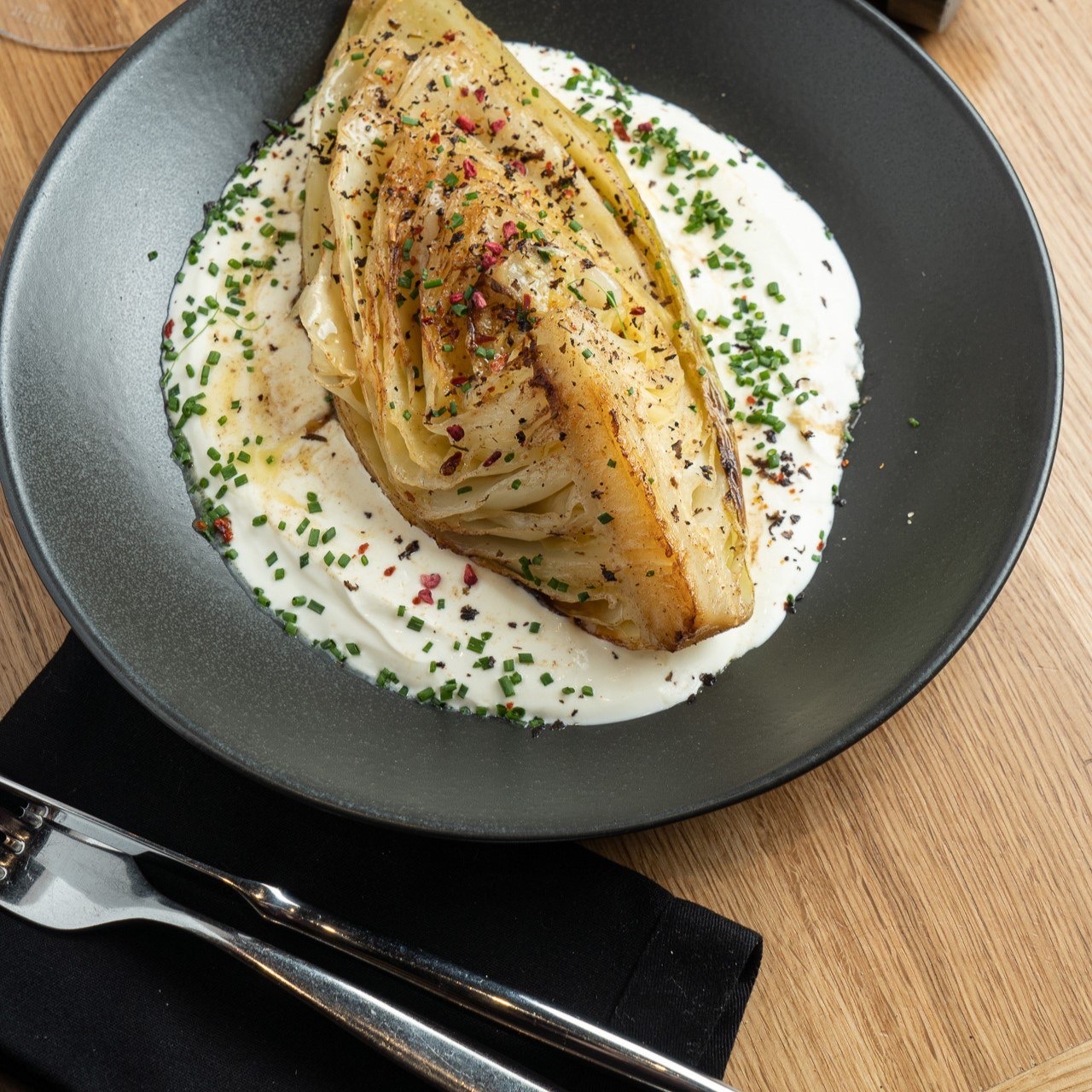 Вкусный стейк из …капусты